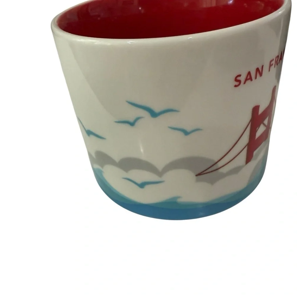 Starbucks You Are Here Collection San Francisco Coffee Tea Mug 14 OZ GG Bridge